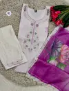 KF 4057 Kalaai Tebby Silk Embroidery Kurti With Bottom Dupatta Orders In India